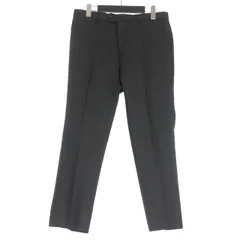 エトロ ETRO センタープレス ウールテーパードパンツ スラックス 46 ネイビー 紺 192-1P410-0172のサムネイル