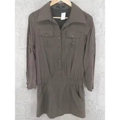 ◇ VICKY ビッキー  長袖 膝丈 ワンピース 2 ブラウン レディース  【中古】 【1002797722249】のサムネイル