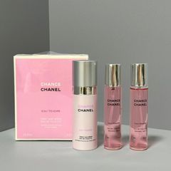 【新品】【当日発送】CHANEL / シャネル  チャンス オー タンドゥル ツィスト ＆ スプレイ オードゥ トワレット 20 mL × 3（パーススプレイ）