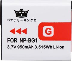 PSE認証 NP-BG1 バッテリーキング NP-FG1 バッテリー 950mAh 高品質 品質レベルAAA 互換品