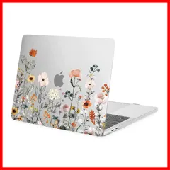 【特価商品】MOSISO 対応機種 MacBook Pro 13インチ ケース M2 2024-2016 A2338 M1 A2251 A2289 A2159 A1989 A1708 A1706 ガーデンの花 プラスチックハードケース(クリア)