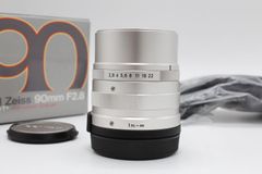 ＜＜化粧箱付き！！＞＞【美品】CONTAX コンタックス Carl Zeiss SonnarT* 90mm F2.8 #LE2025466