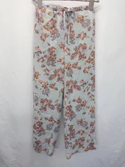 ◇ ⊂ FREAK'S STORE フリークスストア 総柄 イージー パンツ サイズF グレー系 マルチ レディース E  【1507160015152】