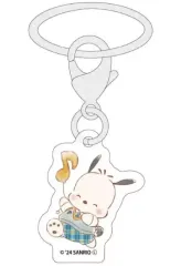 【中古】キーホルダー ポチャッコ 「めじるしチャーム サンリオキャラクターズ はぴだんぶい 06.グラフアートイラスト」