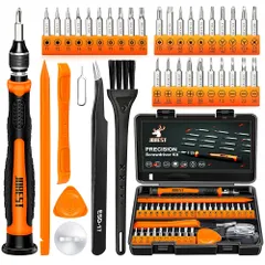 精密ドライバーセット,38個DIY工具, 三角/Y型 CRVドライバー PS4拆解、Xbox、Switch拆解、Macbook、眼鏡、パソコン メガネ