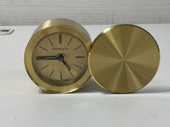 Tiffany＆Co. ティファニー 置き時計 クオーツ 中古現状品 動作未確認