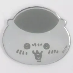 【中古】シール・ステッカー くりまんじゅう 「ちいかわ なんか小さくてかわいいやつ 東京みやげ トレーディングおかおミラーステッカー」 ちいかわらんど TOKYO Station リニューアル記念グッズ
