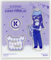 【中古】キーホルダー 長尾景 アクリルスタンドキーホルダー 「バーチャルYouTuber にじさんじ×CRAFTHOLIC」