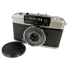 (30) 動作確認済 オリンパス OLYMPUS-PEN EE-3 ハーフカメラ Satin サテンウッド Olympus PEN EE-3 | Macha Cameras