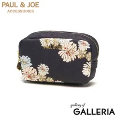 ポール&ジョーアクセソワ ポーチ 小物入れ ブランド PAUL＆JOE ACCESSOIRES おしゃれ 小さい コスメ 化粧ポーチ 花柄 レディース PJA-P976 NAVY