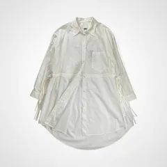 MM6 Maison Margiela エムエムシックス メゾン マルジェラ / WHITE SHIRT DRESS ホワイトシャツドレス 21AW 未使用品 参考定価：70,000程度  SIZE:Sのサムネイル