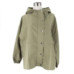 ☆ カーキ ☆ アウター パーカー レディース lycoat2 パーカー レディース マウンテンパーカー アウター ジャケット 羽織り ブルゾン 長袖 フード付き 通勤 通学 カジュアル シンプル 無地 春 秋 ライトブルゾン ジャンパー ライトアウター