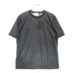 PRADA◆クルーネックTシャツ/XS/コットン/ブラック/DNA976 S221 11G0 PRADA(プラダ) / クルーネックTシャツ/XS/コットン/ブラック
