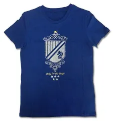 【中古】Tシャツ(キャラクター) Knights 騎士道ユニットTシャツ ネイビー レディースフリーサイズ 「一番くじ あんさんぶるスターズ!～ファーストライブ!～」 D賞