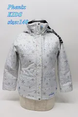 Phenix フェニックス ジュニア スノークリスタル ガールズジャケット 140 ホワイト PS6H20T98 女の子用 R2509-035
