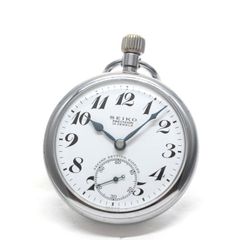 19セイコー プレシジョン 懐中時計  /昭40　北1024　国鉄/ 15石　/　絶版時計 / 19seiko-1255