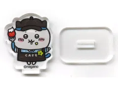 【中古】アクリルスタンド・アクリルパネル ハチワレ(店員) 「ちいかわカフェ トレーディングアクリルスタンド」