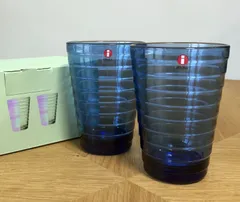 iittala Aino Aalto　ハイボール ペア　ウルトラマリンブルー