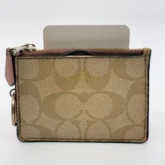 coach コーチ シグネチャー フラグメントケース 定期入れ パスケース ICカード GRA1