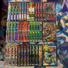 2040 赤緑モモキングDM　コンプオフ　デュエマ　デッキのサムネイル