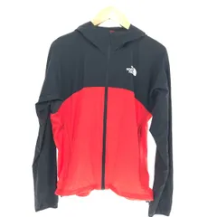 □□THE NORTH FACE ザノースフェイス パーカー スワロ-テイルフーディ SIZE M ナイロンジャケット NP71520 レッド×ブラック