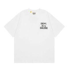 Gallery Dept de la GALERIE French Tee ギャラリーデプト Tシャツ フランス語 プリント 半袖 ホワイト 並行輸入品 S M L XL