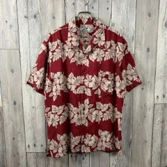 OLD PIKO 90s ピコ 半袖 花柄 オープンカラー レーヨン シャツ L