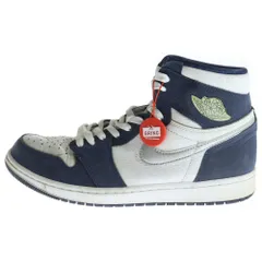 NIKE (ナイキ) AIR JORDAN 1 HIGH OG CO.JP MIDNIGHT NAVY 2020 DC1788-100 エアジョーダン 1 ミッドナイトネイビー ハイカットスニーカー ホワイト/ネイビー US9.5/27.5cm