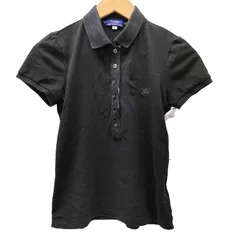 BURBERRYバーバリー ブルーレーベル ポロシャツ 襟付き38 黒 ブラック BURBERRYバーバリー ブルーレーベル ポロシャツ 襟付き38 黒 ブラック