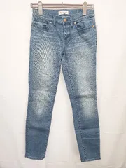 ◇ Θ Madewell メイドウェル デニム調 スキニー パンツ サイズ27 ブルー レディース E  【1503040008177】