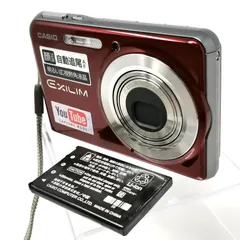 動作確認済】CASIO カシオ EXILIM EX-S880 レッド - メルカリ