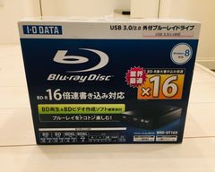 USB 3.0＆BDXL対応 16倍速外付けブルーレイディスクドライブ BRD-UT16X