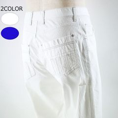 ビビコ BBCO デニムパンツ 31-5310-01 30代 40代 50代 メンズカジュアル ジーンズ Gパン  新品 新作 正規品 春 夏 プレゼント ギフト ホワイト ネイビー