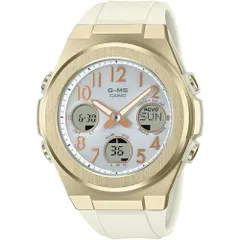 【新品・4営業日で発送】CASIO カシオ MSGW610G7AJF 【ソーラー電波時計】BABY-G(ベビージー) G-MS(ジーミズ) クリーム色 MSG-W610G-7AJF