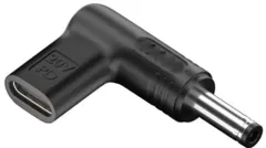 dell acアダプター Type-C変換【DELL】4.5×3.0mm(20V)ノートPC 100W対応 USBPD変換アダプター DC電源 トリガープラグ USBタイプC DCプラグ 中ピン(ID端子)ノートパソコン 