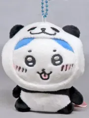 【中古】雑貨 ハチワレ(パンダ) ぬいぐるみキーチェーン 「ちいかわ なんか小さくてかわいいやつ」 和歌山限定