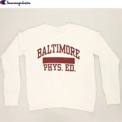 Champion チャンピオン CW-L001 ウィメンズ クルーネックスウェットトレーナー カレッジ風 グラフィック デザイン ユーズド USED チャンピオンレディーストレーナー プリントデザイン Cロゴ ワンポイント刺繍 ロゴデザイン ユーズド USED