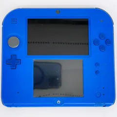 中古品 NINTENDO ニンテンドー2DS FTR-001 ブルー 本体のみ 動作確認済み 保護者設定解除・初期化済■