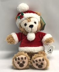 ダッフィー クリスマス ぬいぐるみ ディズニーパークス タグ付き(WB779
