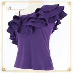 社交ダンス 衣装 トップス ブラウス 半袖 イチオク ICHIOKU キャミソール パープル系 フリル 紫 無地 伸縮 軽い レース レッスン レッスンウエア 練習着 バレエ 動きやすい かわいいデザイン フリルデザイン ダンスレッスン トップスレッスン 衣装
