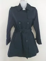 ◇ ◎ Another Edition アナザーエディション ライナー付 長袖 トレンチコート サイズ S ネイビー レディース  【中古】 【1206300001290】のサムネイル