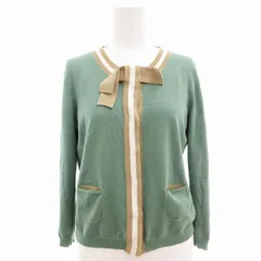 PAULE KA ニット・セーター レディース ポールカ 中古　古着 美品 PAULE KA ポールカ レース刺繍 カーディガン ノースリーブ