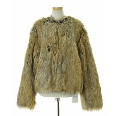 40s ドイツ軍 ルフトヴァッフェ ラビットファー ノーカラー ジャケット
