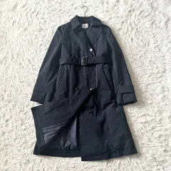 組曲 kumikyoku ダウン トレンチコート M 美品☆ 美品】組曲 KUMIKYOKU グレー チェック トレンチコート ダウン M