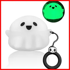 着装まま充電可能 保護ケース 耐衝撃/防水/防塵/全面保護 エアーポッズ シリコン素材 萌え カバー 専用 可愛い 2022 第2世代 ストラップ付き pro pro 3D Airpods Airpods 漫画 ケース 2 幽霊 Forのサムネイル