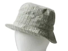 【お得なクーポン配布中!】 未使用 キッズ OLD GAP チェック コットン バケット ハット M 帽子