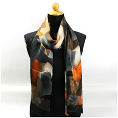 アルマーニ コレクション 大判 長方形 ストール ショール マルチカラー