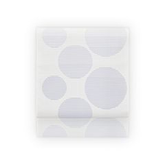 新品　本場筑前博多織　透かし織　水玉　白