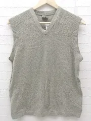 ◇ Calvin Klein カルバン クライン ノースリーブ ニット　セーター M グレー系 *  【1002799917148】のサムネイル