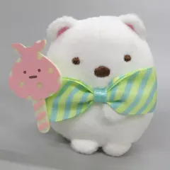 【中古】ぬいぐるみ しろくま てのりぬいぐるみ 「ユニクロ×すみっコぐらし・ぬいぐるみノベルティ」 購入特典